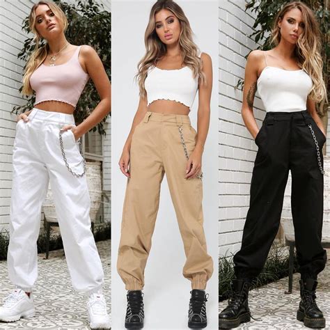 cargo pants outfit inspo|cargo pants styling for women.